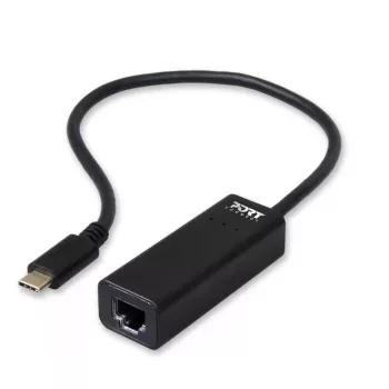 Laptop-Dock Port Designs 900126 USB Schwarz 0,3 m