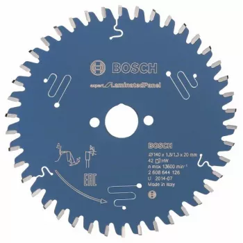 Kreissägeblatt Bosch 2 608 644 126 14 cm für laminierte Platten