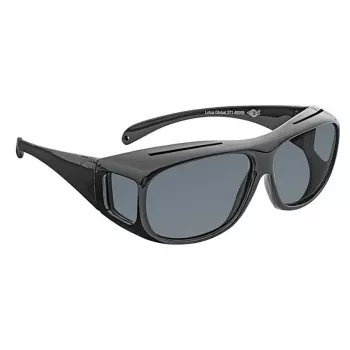 Sonnenbrille WEDO 271 48599 Oval wrap-around, Unisex, polarisierende Gläser, Überbrillen-Stil