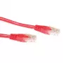 ACT Rot 1,5 Meter U/UTP CAT6 Patchkabel mit RJ45-Steckern
