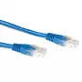 ACT Blue 2 Meter U/UTP CAT6 Patchkabel mit RJ45-Steckern