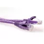 ACT Lila 10 Meter U/UTP CAT6 Patchkabel, rastnasenfrei, mit RJ45-Steckern