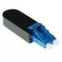LWL-LC-Loopback-Adapter ACT EA9004 Singlemode 1310 nm Schwarz