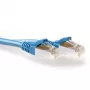 ACT Blau 30 Meter LSZH SFTP CAT6A Patchkabel mit schnittfesten RJ45-Steckern
