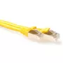 ACT Gelb 2 Meter LSZH SFTP CAT6A Patchkabel rastnasenfrei mit RJ45-Steckern