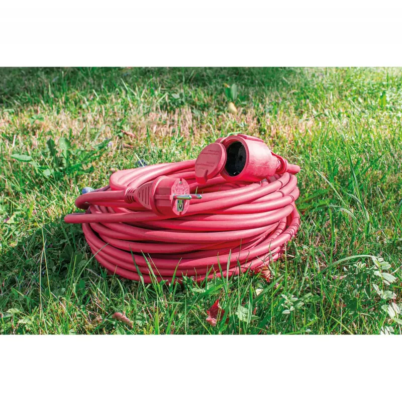 Netzkabel as-Schwabe 60215 Rot 15 m