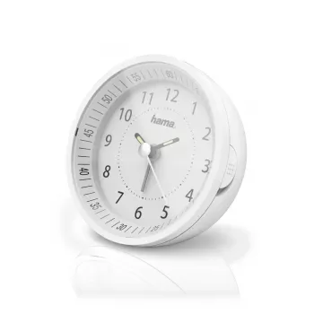 Hama Roundly Weiß Uhr
