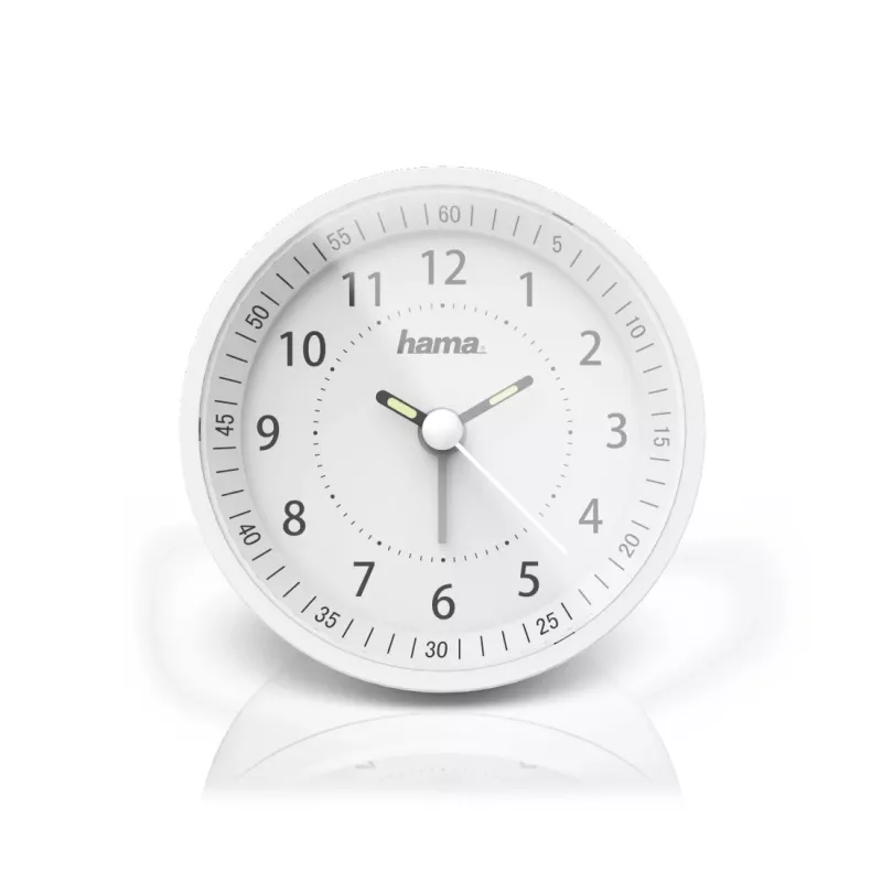 Hama Roundly Weiß Uhr