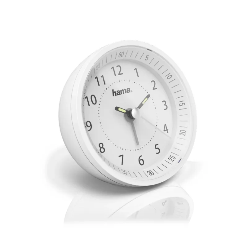 Hama Roundly Weiß Uhr