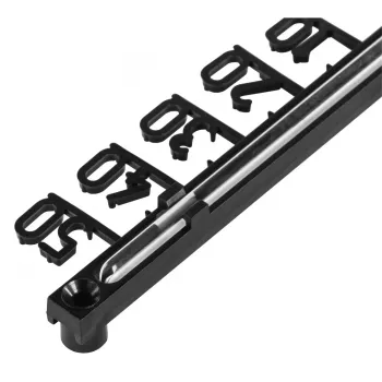 Hama 00186404 Umgebungsthermometer Flüssigkeits-Umgebungsthermometer Innen-/Außenbereich Schwarz