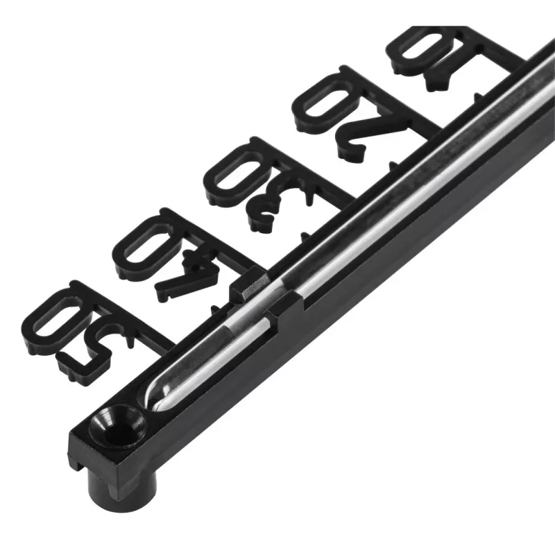 Hama 00186404 Umgebungsthermometer Flüssigkeits-Umgebungsthermometer Innen-/Außenbereich Schwarz