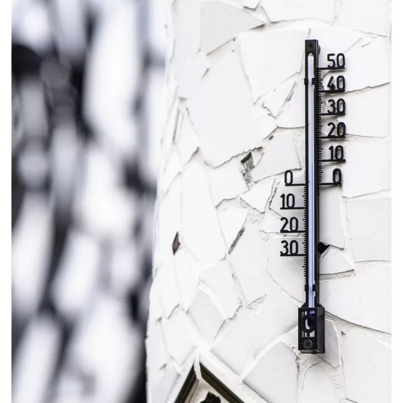 Hama 00186404 Umgebungsthermometer Flüssigkeits-Umgebungsthermometer Innen-/Außenbereich Schwarz