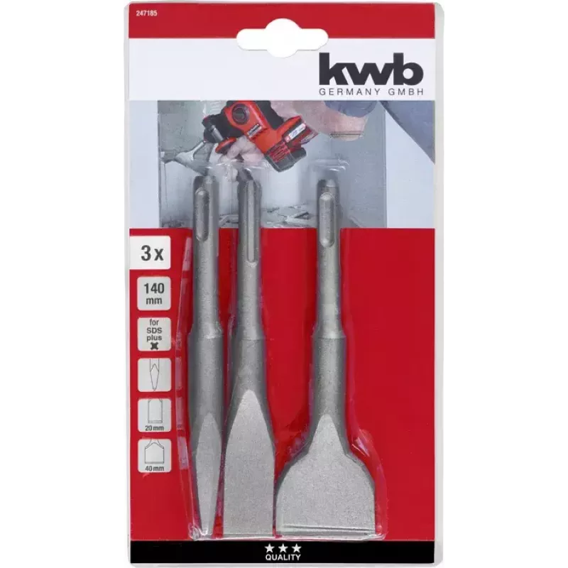 Spitzmeißelbohrer KWB 247185