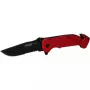 Taschenmesser Camper/Scout KS Tools 907.2220 Schwarz Rot