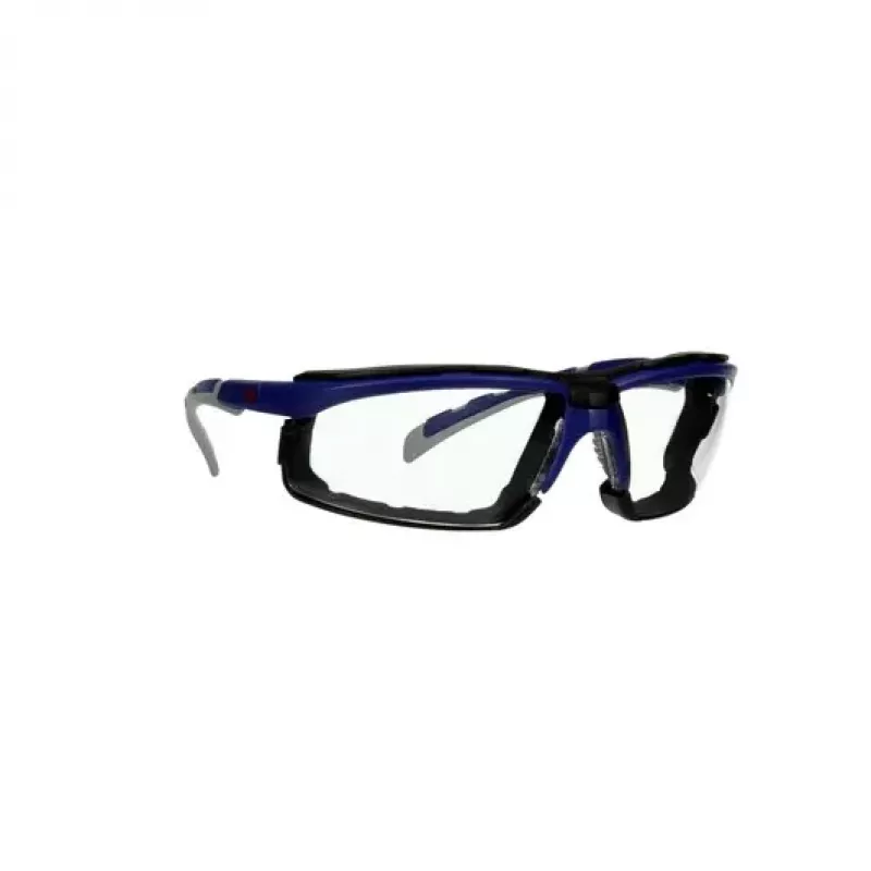 3M S2001SGAF-BGR-F Schutzbrille Vollsichtbrille Kunststoff Blau, Grau