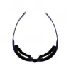 3M S2001SGAF-BGR-F Schutzbrille Vollsichtbrille Kunststoff Blau, Grau
