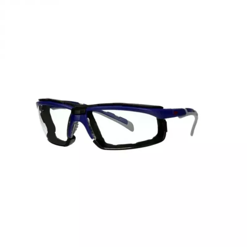 3M S2001SGAF-BGR-F Schutzbrille Vollsichtbrille Kunststoff Blau, Grau