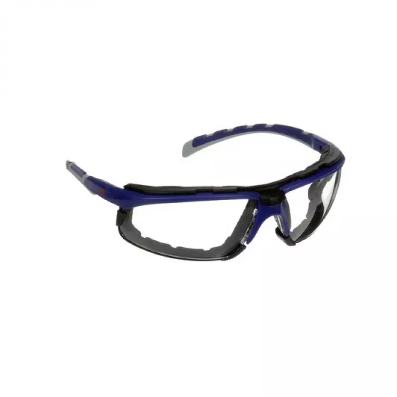 3M S2001SGAF-BGR-F Schutzbrille Vollsichtbrille Kunststoff Blau, Grau