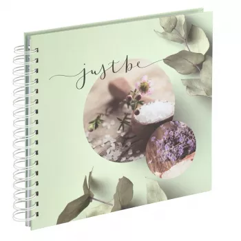 Hama Relax Fotoalbum Braun, Flieder, Minze Farbe 100 Blatt 10 x 15 cm Spiralbindung