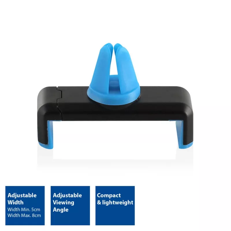 Passive Halterung ACT Smartphone Autohalterung AC9000 Lüftungsschlitz Metallclip