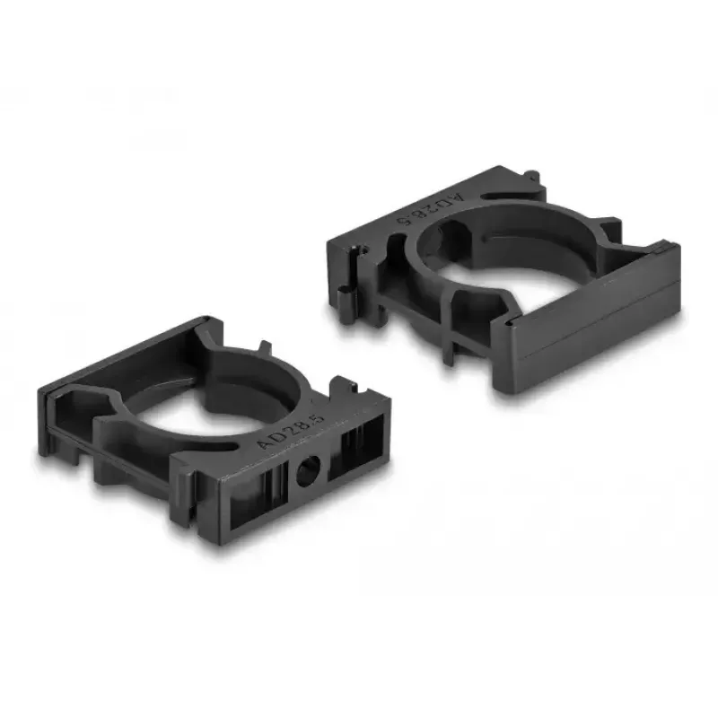 Kabelhalter DeLOCK 60487 28,5 mm schwarz 4 Stück