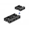 Kabelhalter DeLOCK 60487 28,5 mm schwarz 4 Stück