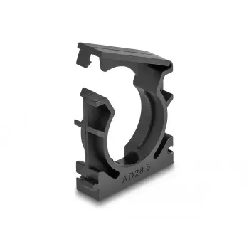 Kabelhalter DeLOCK 60487 28,5 mm schwarz 4 Stück
