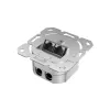Hama 00200775 Steckdosenleiste 2 x RJ-45 Weiß