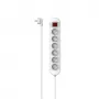 Hama 00223023 Smarte Mehrfachsteckdose 6 AC-Ausgänge 1,4 m