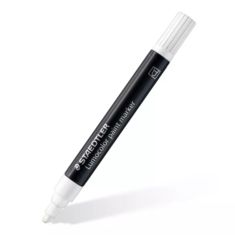 Staedtler 349 C10 Paintmarker 10 Farben Beige Schwarz Blau Grün Orange Pink Rot Türkis Weiß Gelb