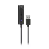 ACT AC9360 Audiokarte USB 3,5 mm Kopfhöreranschluss 4 Tasten