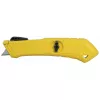 Cuttermesser Stanley STHT0-10193 Schwarz Edelstahl Gelb Rasierklinge 22 mm Breite 165 mm Länge