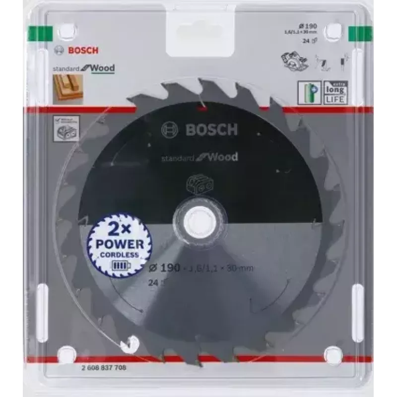 Bosch 2 608 837 708 Kreissägeblatt 19 cm 1 Stk.