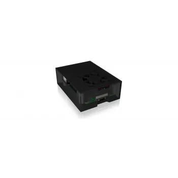 ICY BOX IB-RP108 Gehäuse Anthrazit, Schwarz