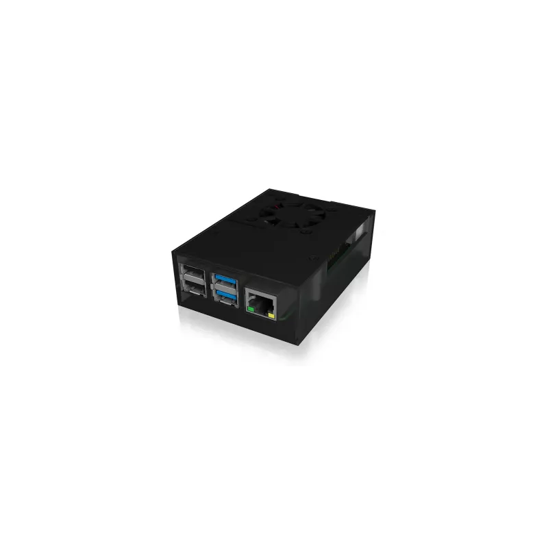 ICY BOX IB-RP108 Gehäuse Anthrazit, Schwarz