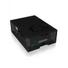 ICY BOX IB-RP108 Gehäuse Anthrazit, Schwarz