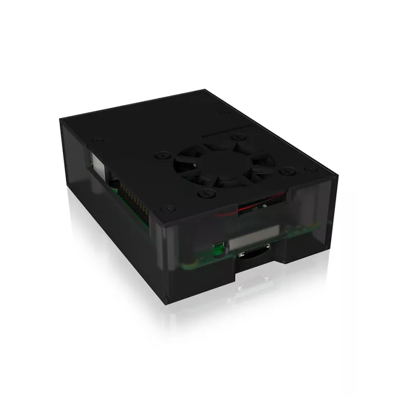 ICY BOX IB-RP108 Gehäuse Anthrazit, Schwarz