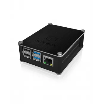 ICY BOX IB-RP110 Gehäuse Schwarz
