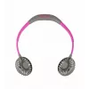 Unold Nackenventilator Breezy Anthrazit, Anthrazit, Lila, 2 Lüfter, 8 h, Nackenventilator, Weiß, 1 Stk.