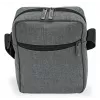 Umhängetasche WEDO 59 350512 — Polyester grau Unisex Schulter-/Handtasche, Reißverschluss
