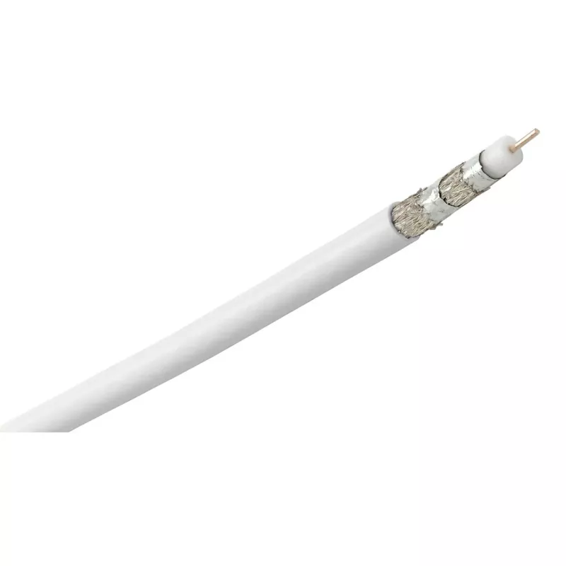 Koaxialkabel HAMA Classic Line 120 dB 50 m — 75 Ω, RG6-Stil, 50 Meter