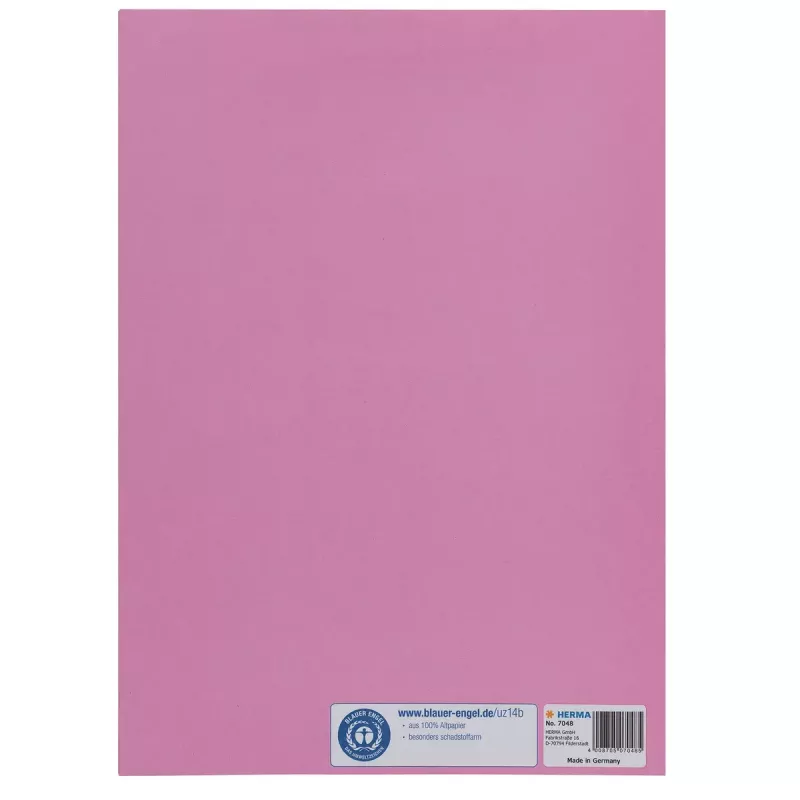 Zeitschriften-/Buchumschlag HERMA 7048 Rosa