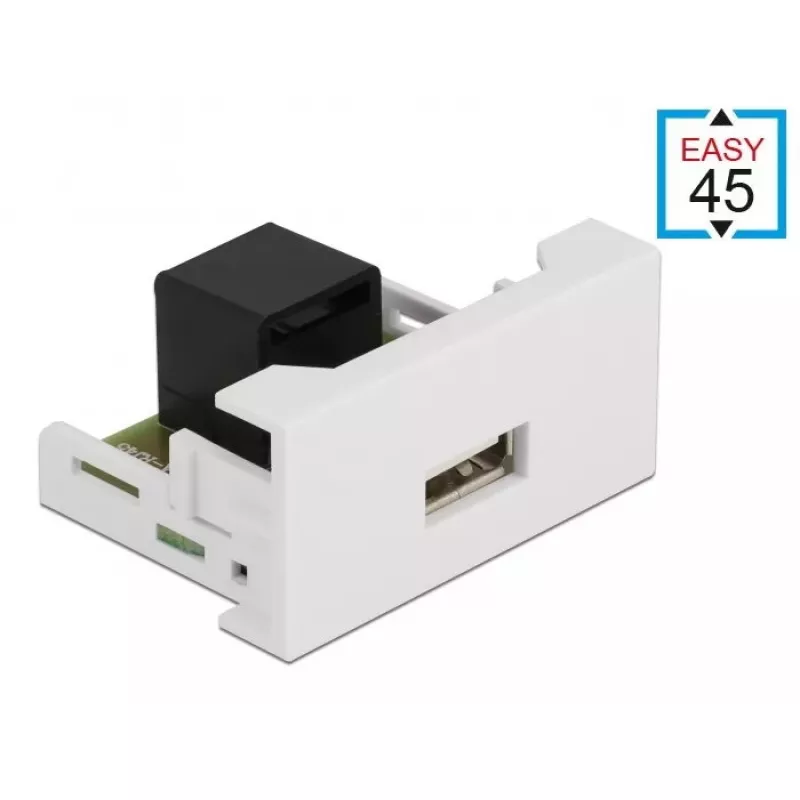 Modul USB 2.0 Typ-A Buchse auf RJ45 Buchse DeLOCK Easy 45 81344