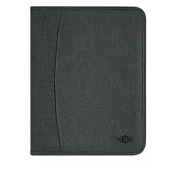 Personalorganizer WEDO 58 354412 A4 grau Polyester mit 4-Ring-Mechanik