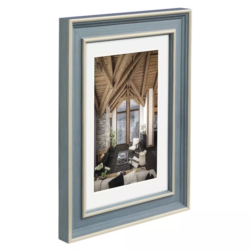 Hama Rustic Einzelbilderrahmen Blau