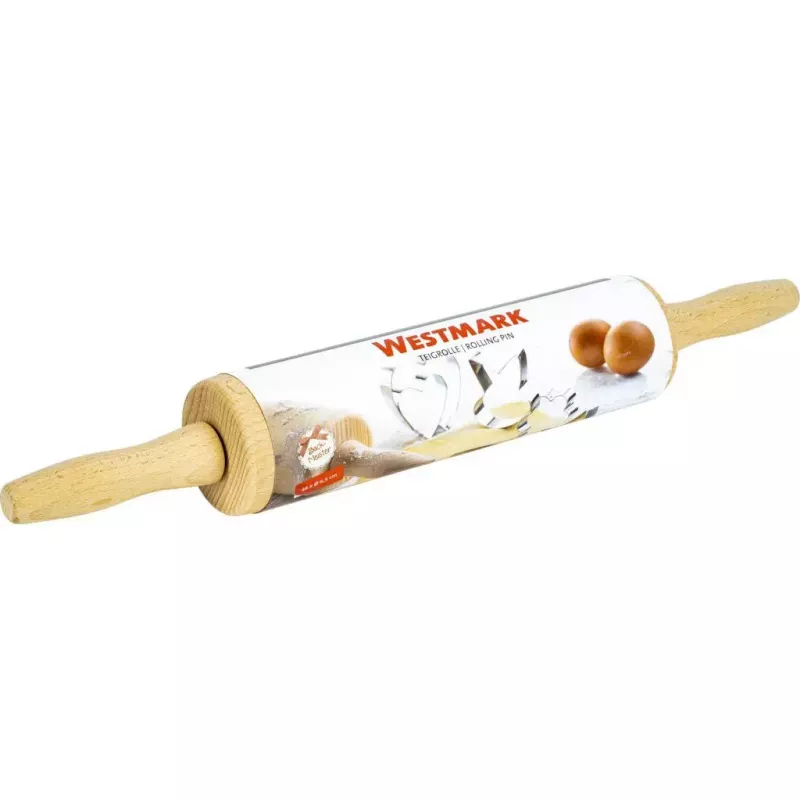 Holzgriff Westmark Woody Buche glatte Oberfläche 460 mm, 64×64 mm Profil