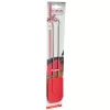 Silikon-Teigschaber Westmark 15462270 rote Silikonklinge Edelstahlgriff