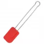 Silikon-Teigschaber Westmark 15462270 rote Silikonklinge Edelstahlgriff