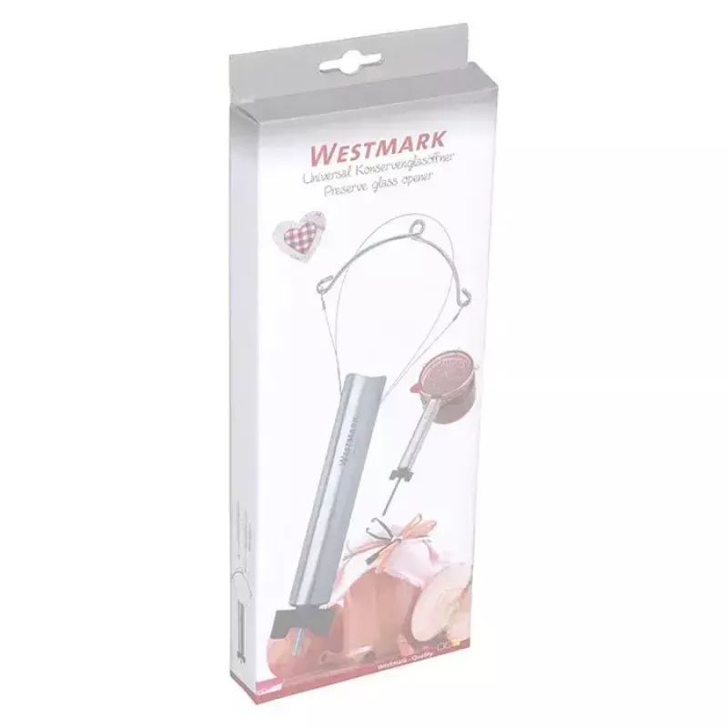 Jar lid opener Westmark 10522260 Schwarz Stainless steel