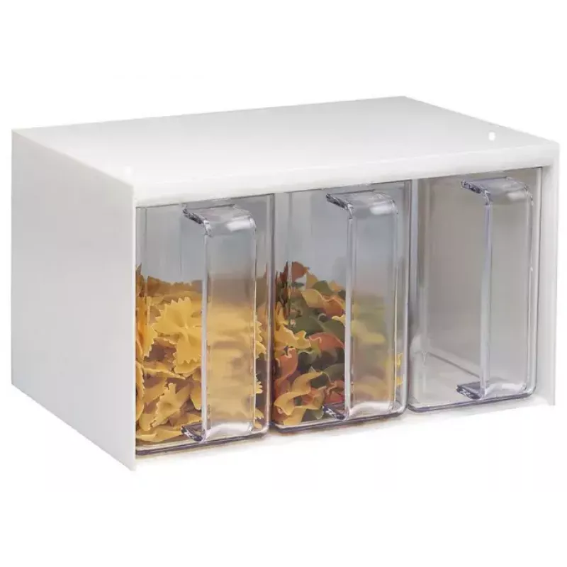 Spender Westmark Roma Rechteckig 3 L Transparent Weiß